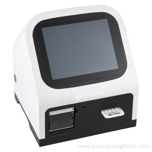 Virus diagnostic rapid machine with immunofluorescence read